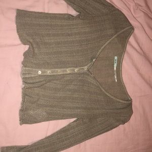 Super cute sand color urban outfitters half sleeve